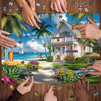 Beachside Bliss Jigsaw Puzzle 1000 Pieces