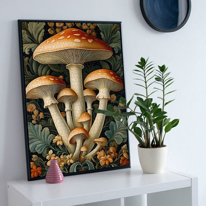 Forest Mushrooms Jigsaw Puzzle 1000 Pieces