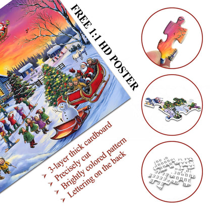 Christmas Funland Jigsaw Puzzle 1000 Pieces