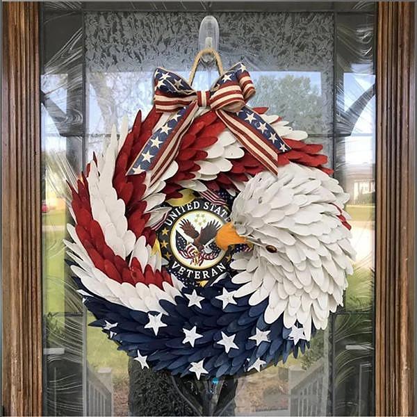 American Eagle Wreath