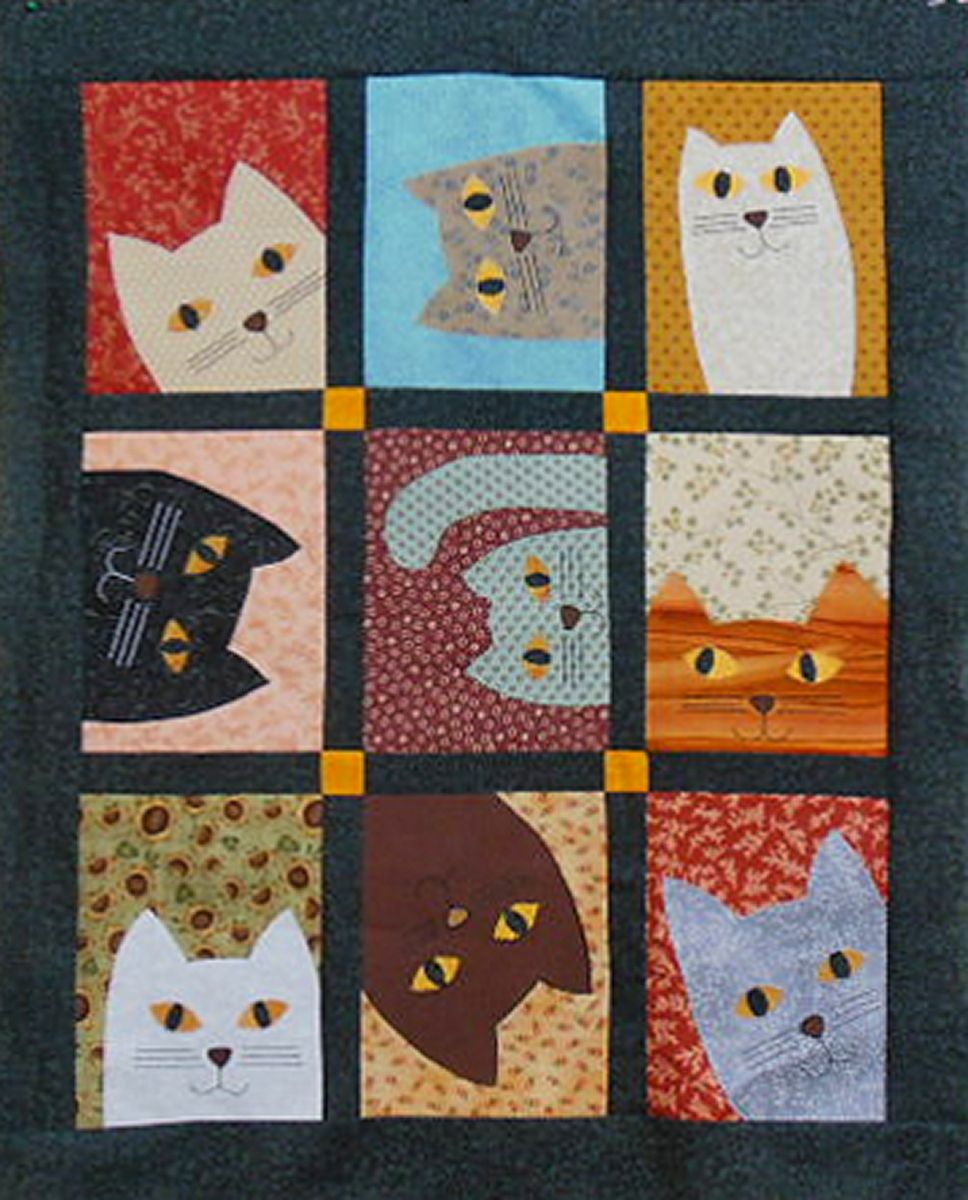 Cat CLA080424032 Quilt Blanket