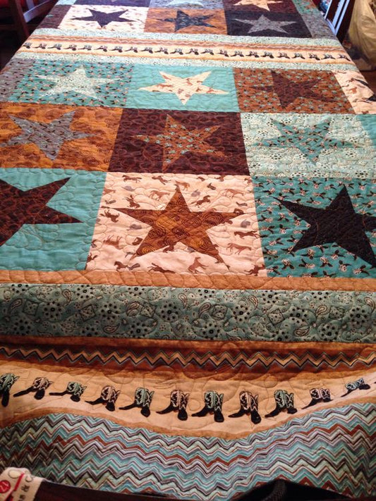 Cowboy CLA20112337 Quilt Blanket