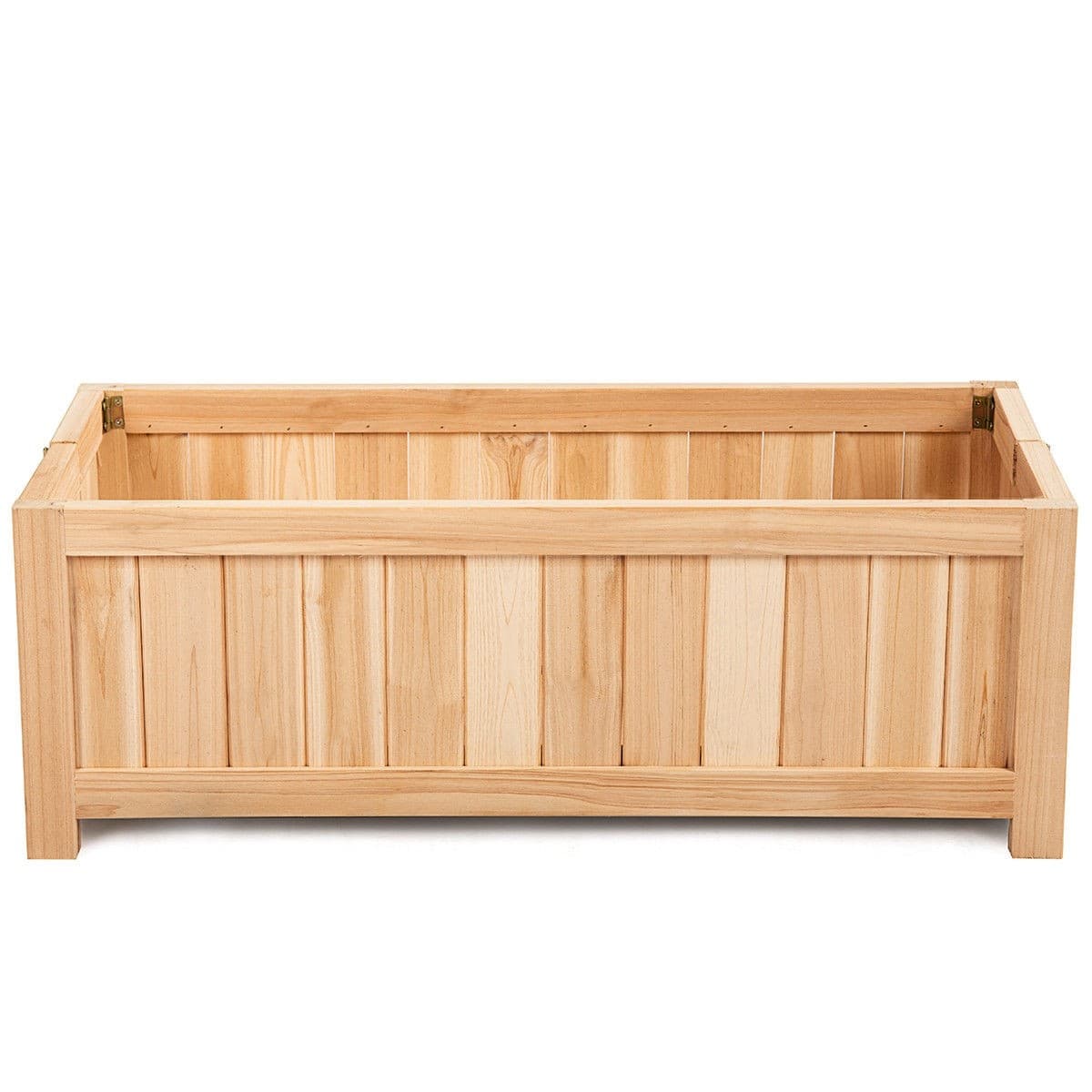 Portable Folding Wood Raised Garden Bed Planter Box Flower Bed