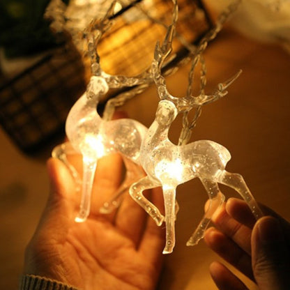 Christmas elk lamp string sika deer modeling lamp