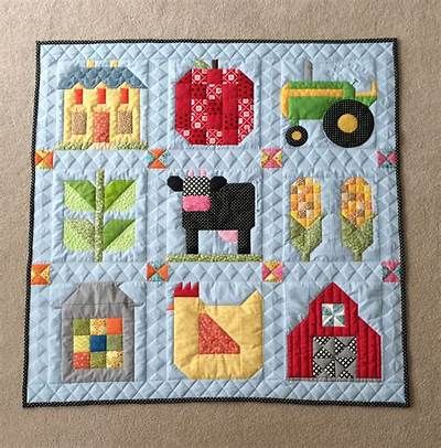 Farm CLA060123071 Quilted Placemats