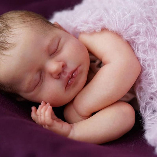 12"&16" Extremely Flexible Silicone Reborn Baby Doll Girl Sherry With a Realistic Belly Button By Dollreborns