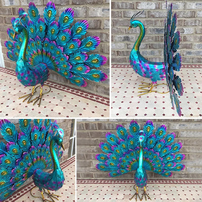 Beautiful Peacock Statue Decor🦚