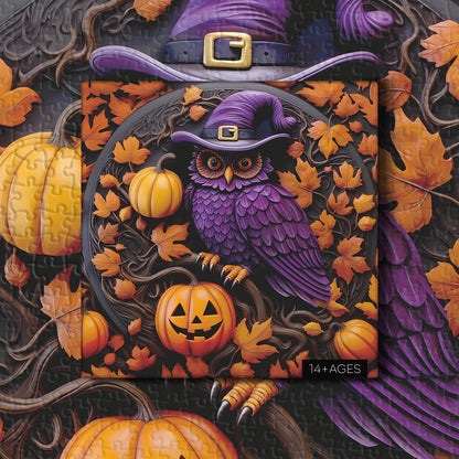 Halloween Owl Jigsaw Puzzle 1000 Pieces