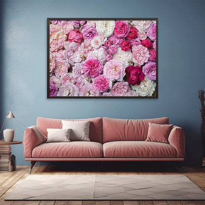 Pink Rose Flower Jigsaw Puzzle 1000 Pieces