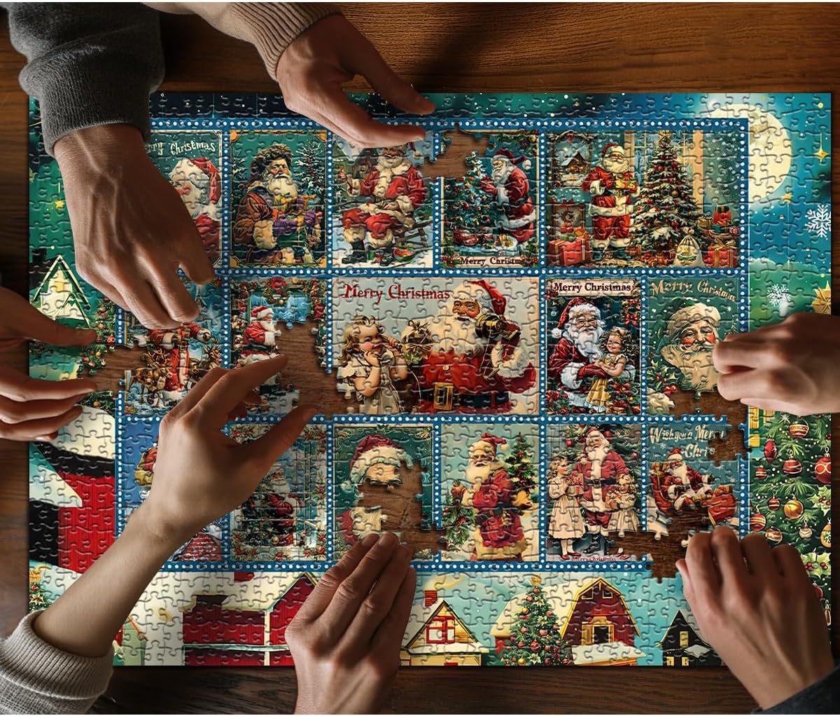 Santa Claus Jigsaw Puzzle 1000 Pieces