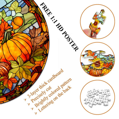 Pumpkins & Sunflowers Jigsaw Puzzle 1000 Pieces