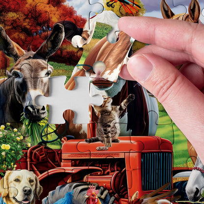 Fantasy Farm Jigsaw Puzzle 1000 Pieces