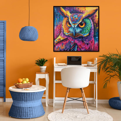 Colorful Owl Jigsaw Puzzle 1000 Pieces