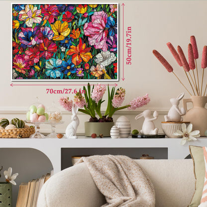 Floral Symphony Jigsaw Puzzle 1000 Pieces