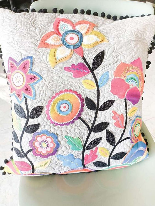 Flower Garden CLA080424165 Quilted Pillow Case