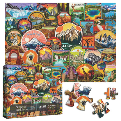 National Parks Jigsaw Puzzle 1000 Pieces