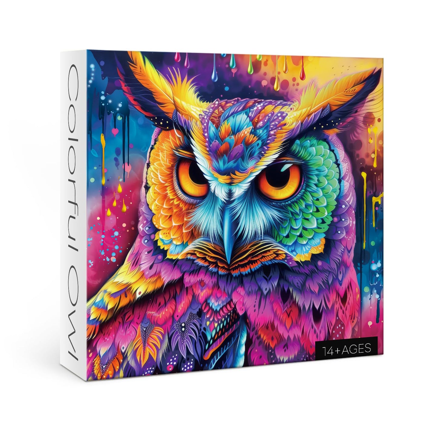 Colorful Owl Jigsaw Puzzle 1000 Pieces