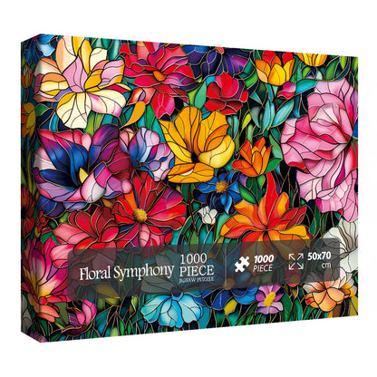 Floral Symphony Jigsaw Puzzle 1000 Pieces