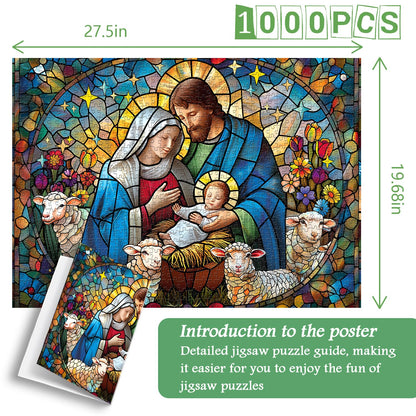 Nativity of Jesus Jigsaw Puzzles 1000 Pieces