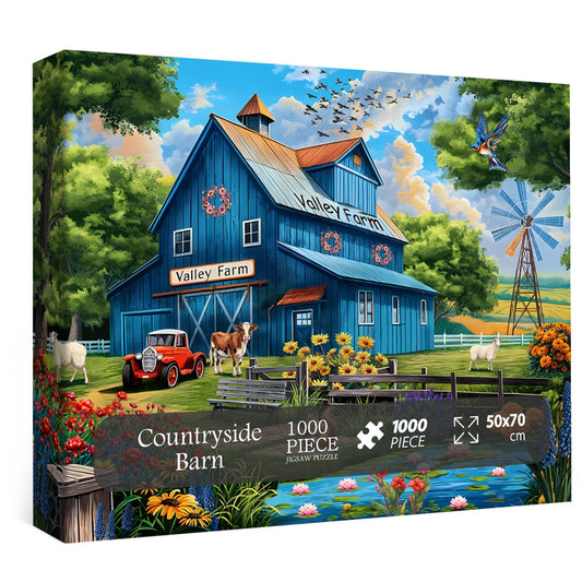 Countryside Barn Jigsaw Puzzle 1000 Pieces