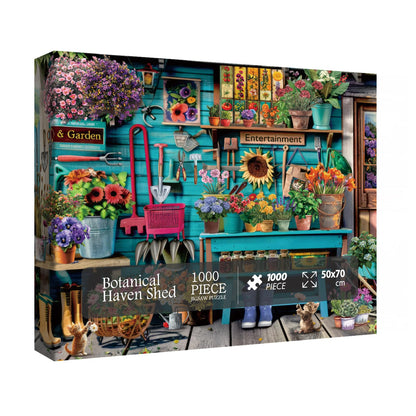 Botanical Haven Shed Jigsaw Puzzle 1000 Pieces