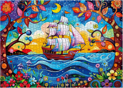 Dreamy Sail Jigsaw Puzzle 1000 Pieces