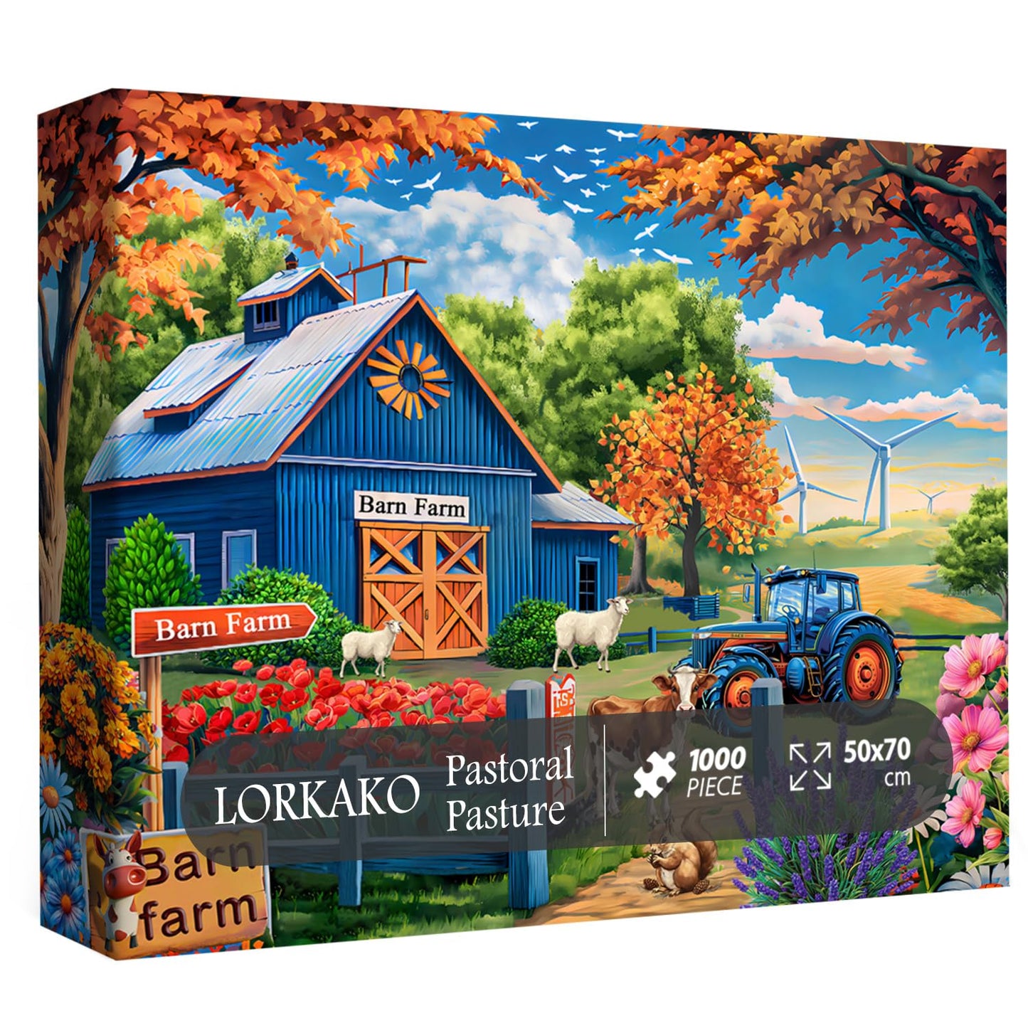 Pastoral Pasture Jigsaw Puzzle 1000 Pieces