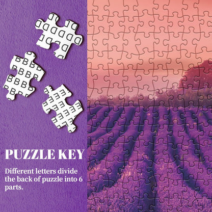 Purple Lavender Jigsaw Puzzle 1000 Pieces