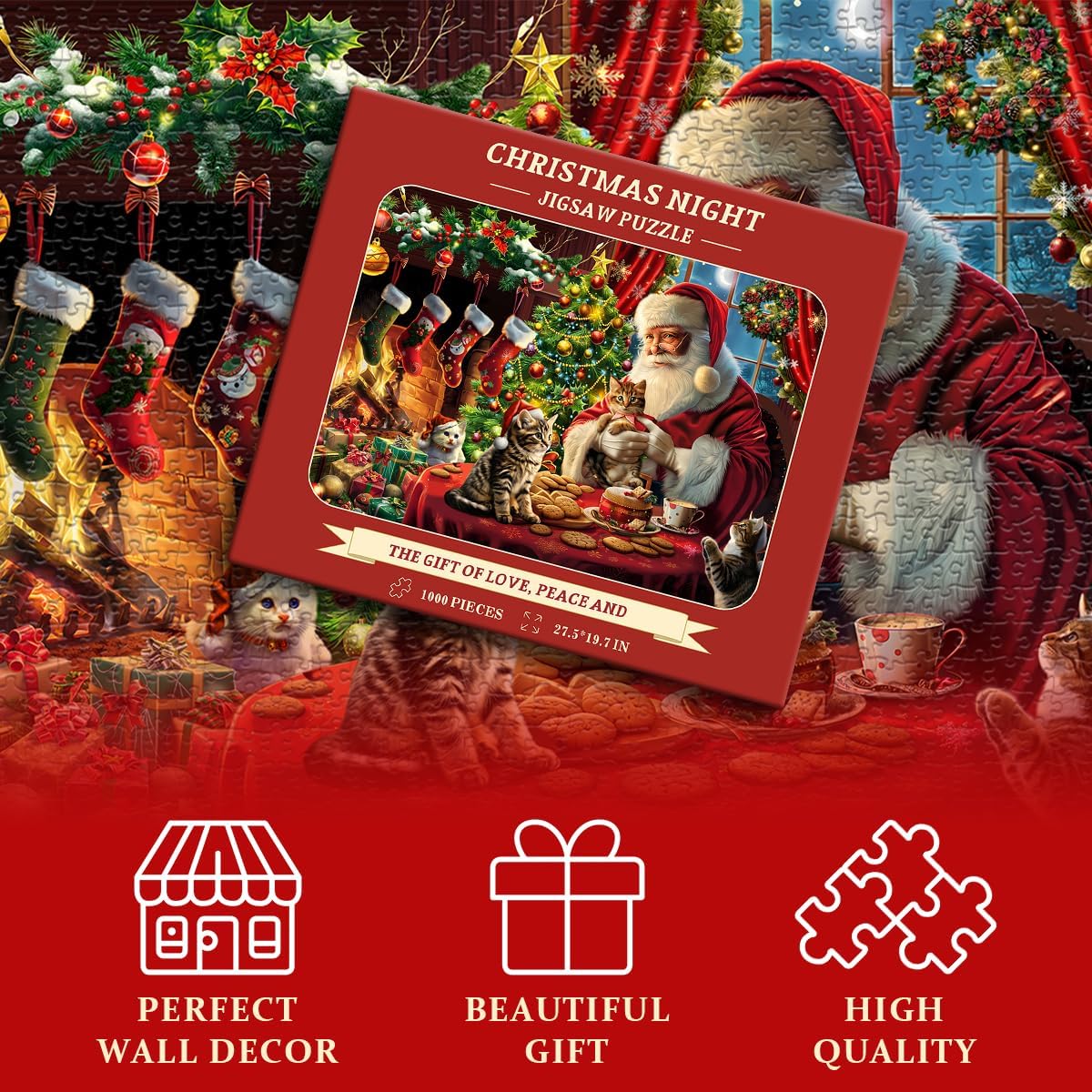 Christmas Night Jigsaw Puzzle 1000 Pieces