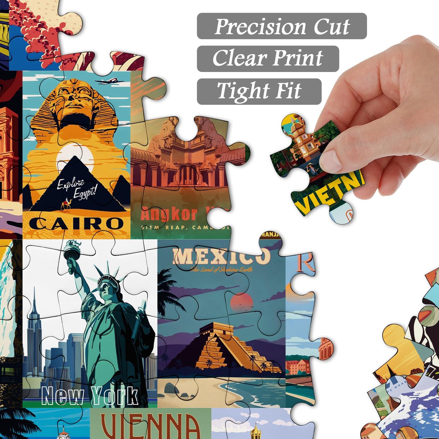 Travel Posters  Jigsaw Puzzle 1000 Pieces