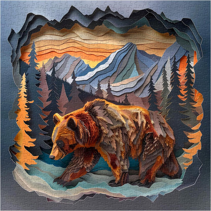 Bear's Journey Jigsaw Puzzle 1000 Pieces