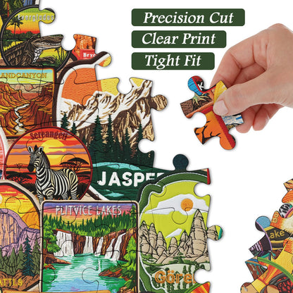 National Parks Jigsaw Puzzle 1000 Pieces