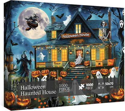 Halloween Haunted House Jigsaw Puzzle 1000 Pieces