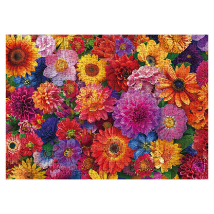 Blooming Flowers Jigsaw Puzzle 1000 Pieces