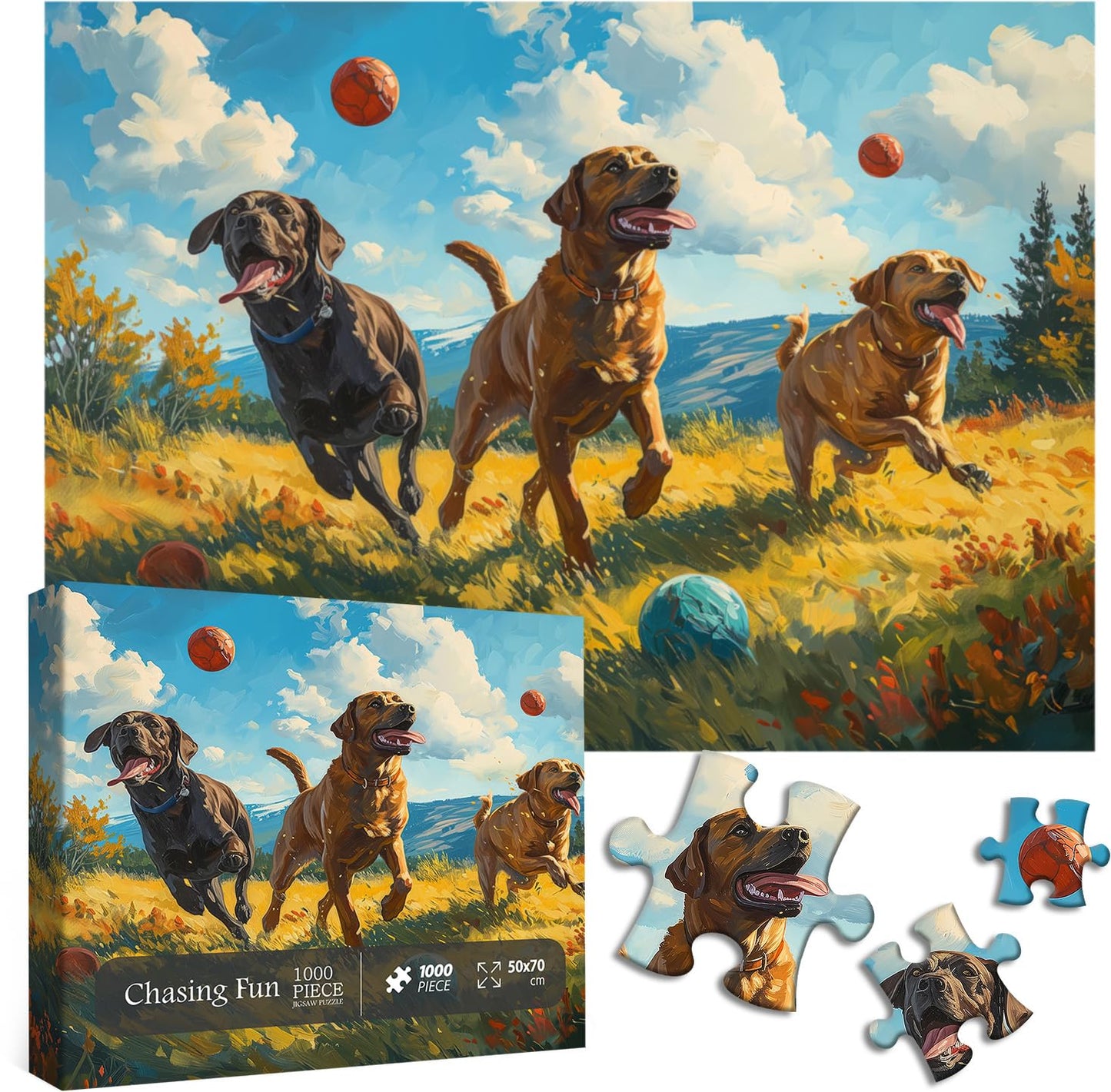 Chasing Fun Jigsaw Puzzle 1000 Pieces