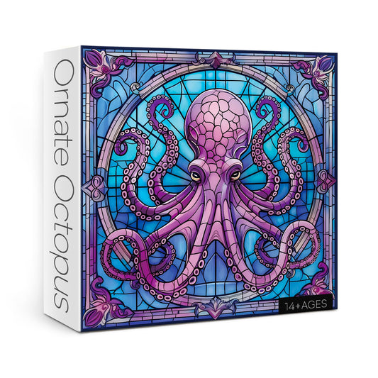 Ornate Octopus Jigsaw Puzzle 1000 Pieces