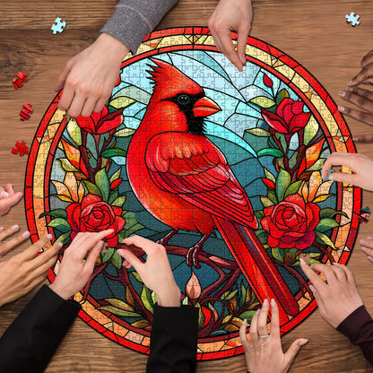 Cardinal Bird Jigsaw Puzzle 1000 Pieces