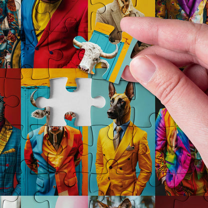 Suit Model Jigsaw Puzzle 1000 Pieces