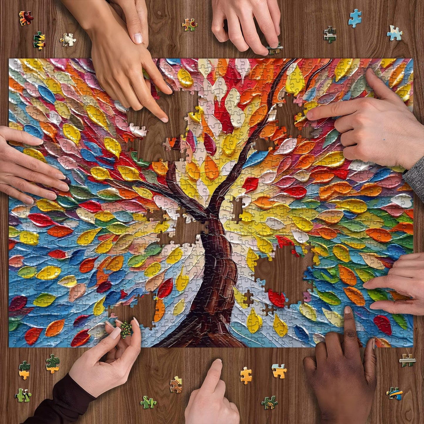 Abstract Tree of Life Jigsaw Puzzle 1000 Pieces