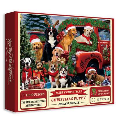 Christmas Animal Jigsaw Puzzles 1000 Pieces