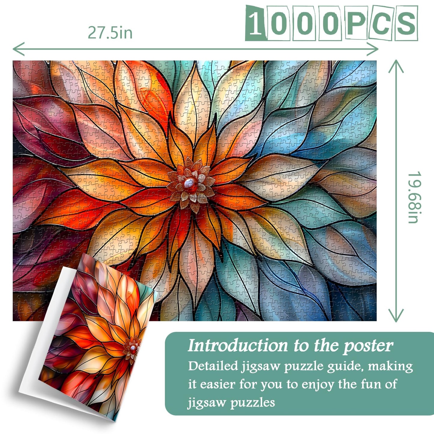 Flower Of Life Jigsaw Puzzle 1000 Pieces