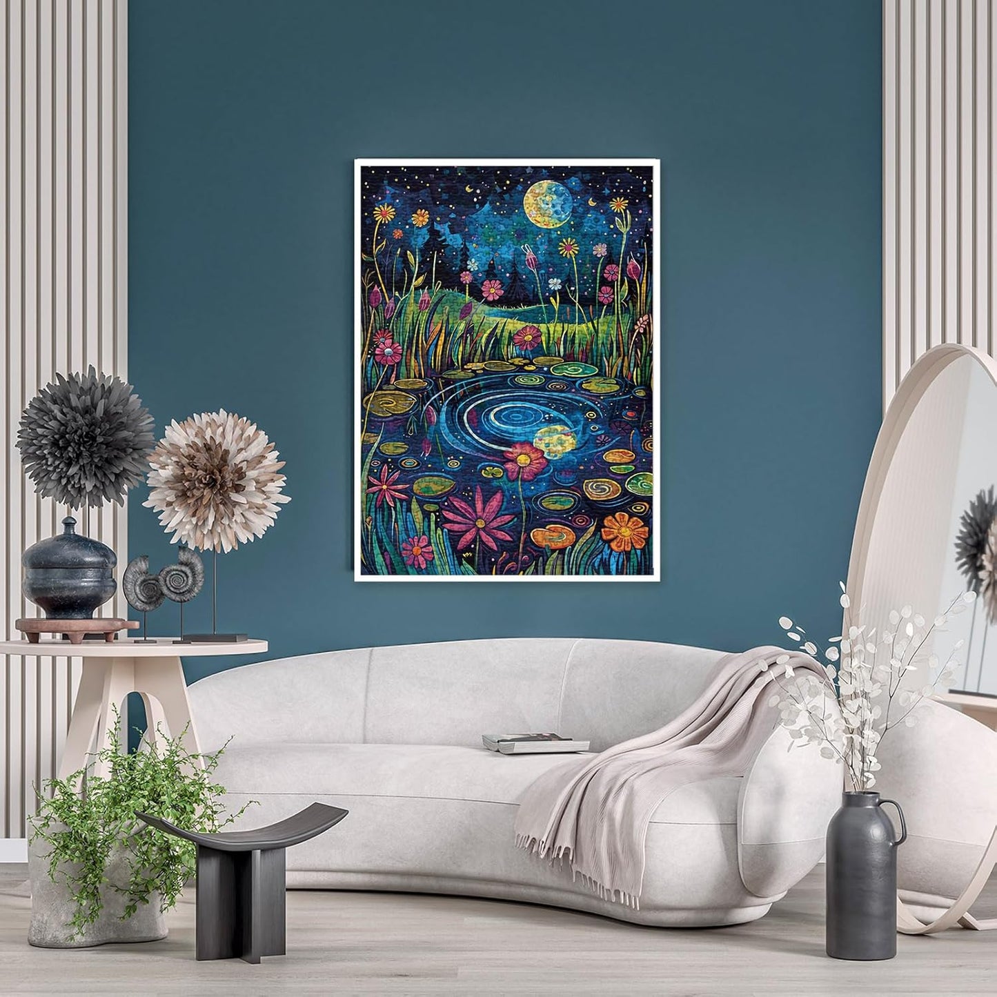 Blooming Moonscape Jigsaw Puzzle 1000 Pieces