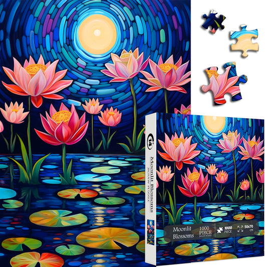 Waterlily Flower Jigsaw Puzzle 1000 Pieces