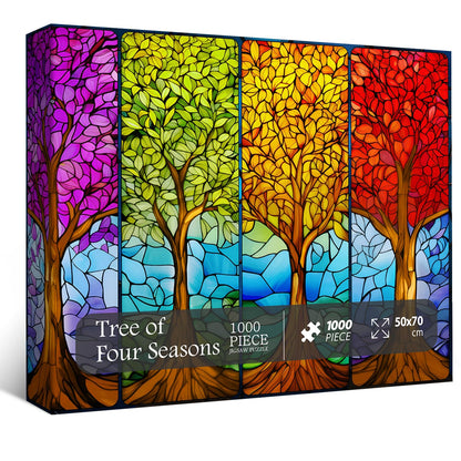 Tree of Four Seasons Jigsaw Puzzle 1000 Pieces