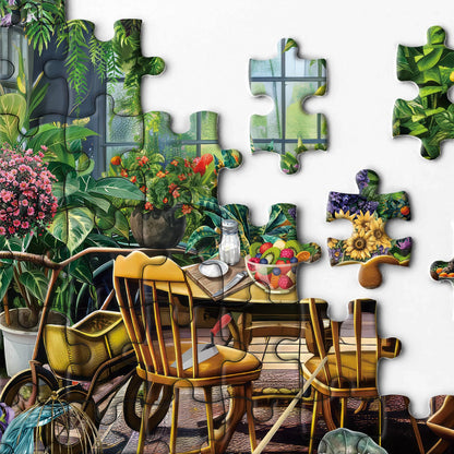 Greenery Haven Jigsaw Puzzle 1000 Pieces