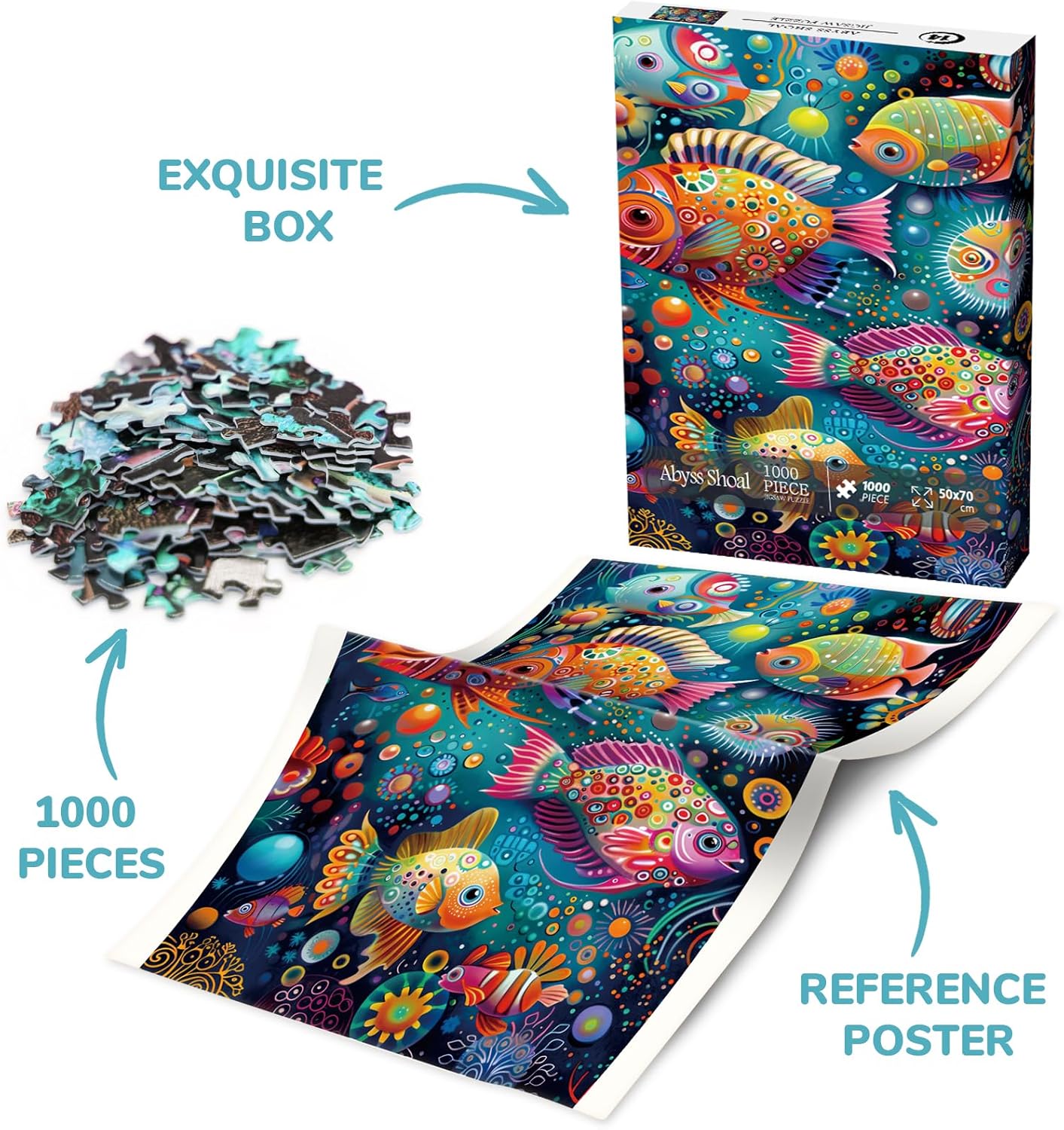 Abyss Shoal Jigsaw Puzzle 1000 Pieces