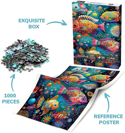 Abyss Shoal Jigsaw Puzzle 1000 Pieces