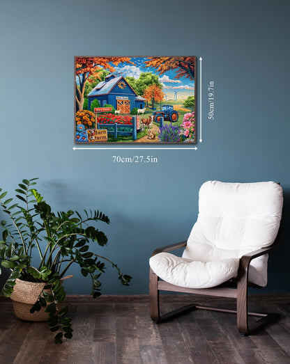 Pastoral Pasture Jigsaw Puzzle 1000 Pieces