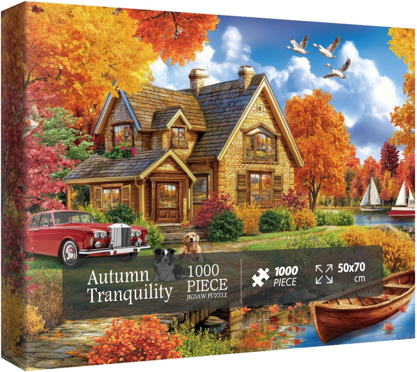 Autumn Tranquility Jigsaw Puzzle 1000 Pieces