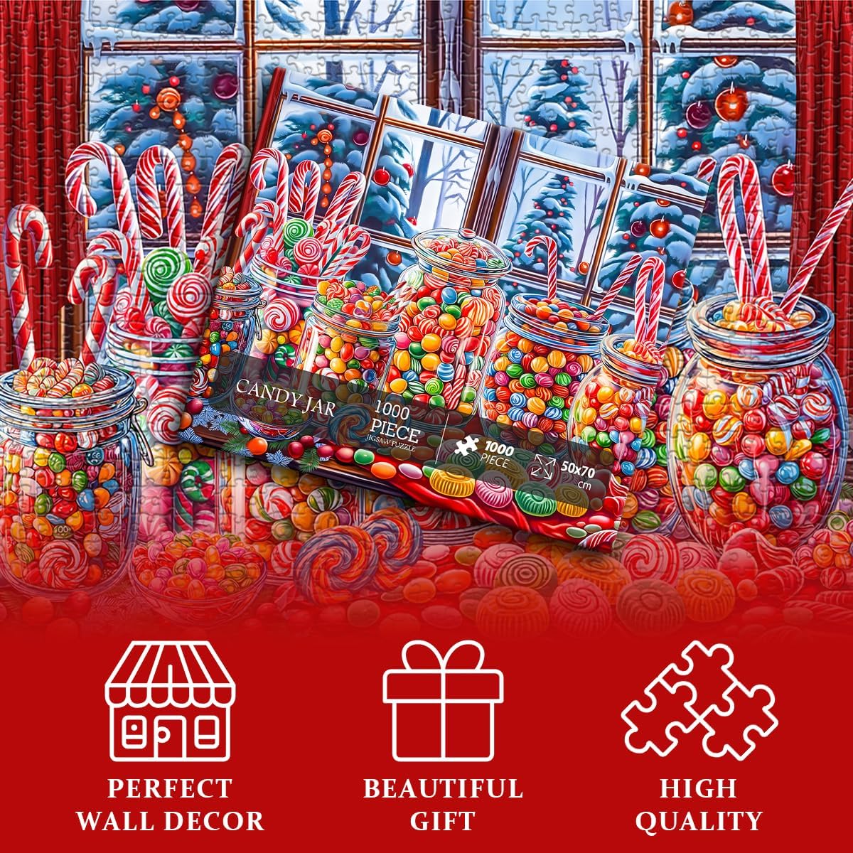 Candy Jar Jigsaw Puzzle 1000 Pieces